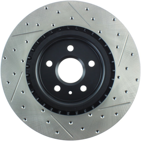 Stoptech 127.62124R ST Slot & Drill Brake Rotors