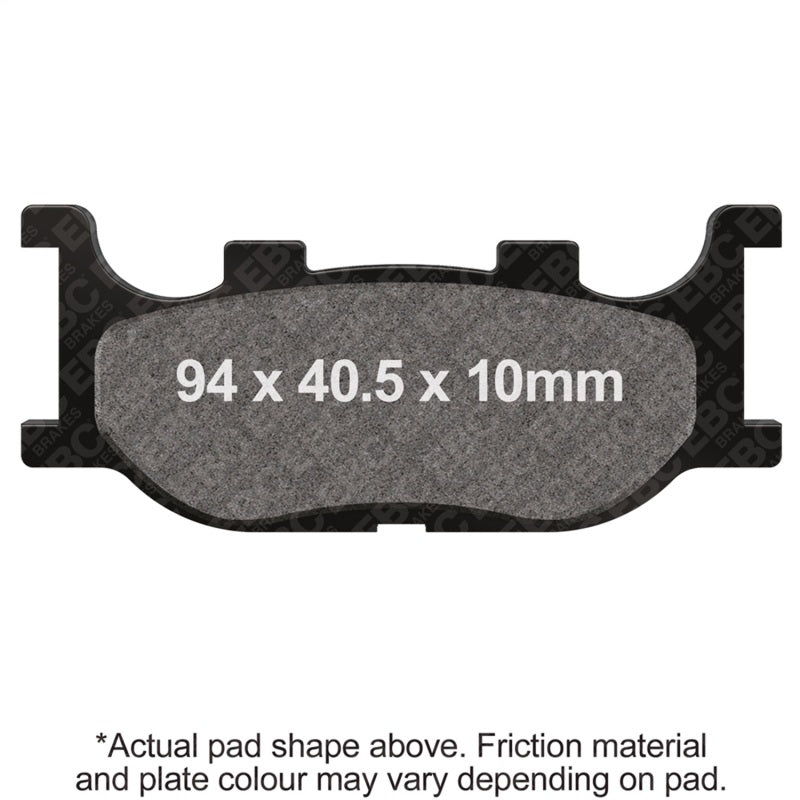 Load image into Gallery viewer, Ebc Powersports FA199V EBC Semi-Sint Vee Brake Pads
