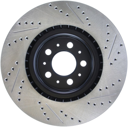 Stoptech 127.39035R ST Slot & Drill Brake Rotors