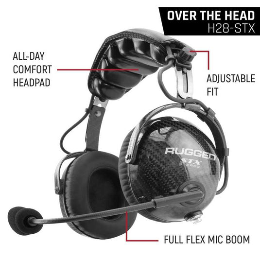 Rugged Radios H48-STX RGD Single Headsets
