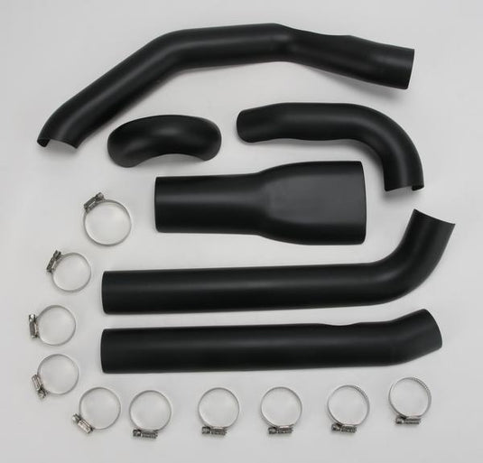 Bassani Manufacturing HS-FLH-637CLB Heat Shields for 2-Into-1 Exhaust System - Black