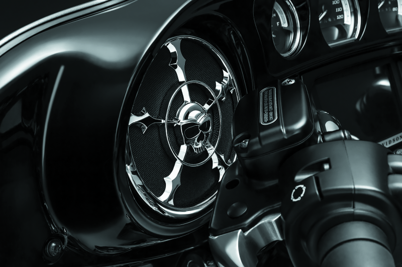 Load image into Gallery viewer, Kuryakyn 7373 KUR Speaker Grills
