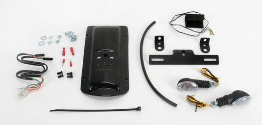 Targa 22-156-L Tail Kit - Black/Clear