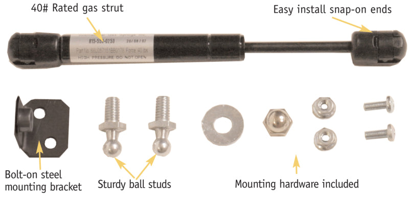 Load image into Gallery viewer, Tuffy Products 863 TFY Gas Spring Kits
