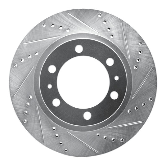 R1 Concepts 631-76128R RNC Brake Rotor - Drill & Slot