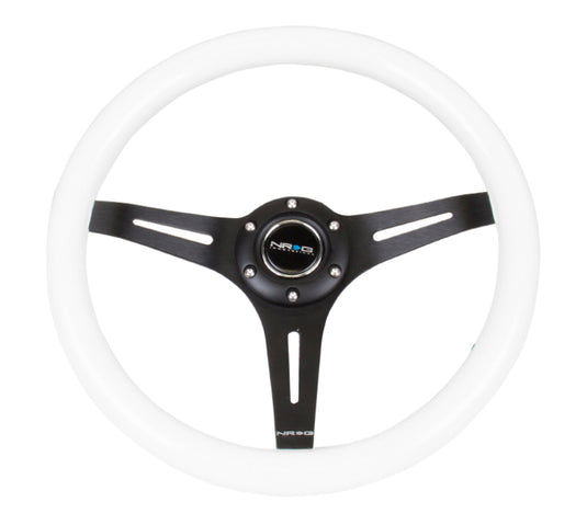 Nrg ST-015BK-WT NRG Steering Wheels - Classic