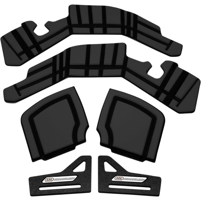 Hardstreet 1024-SBSH-HD-BB Ryt-There Shelf Set - Charcoal