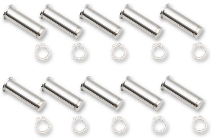 Drag Specialties 0617-0197 Pivot Pin/Clip Kit - Clutch Side - Chrome