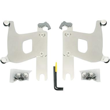 Memphis Shades MEK1975 Trigger-Lock Mount Kit for Bullet Fairing - Polished