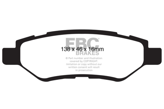 Ebc DP31829C EBC Redstuff Brake Pad Sets