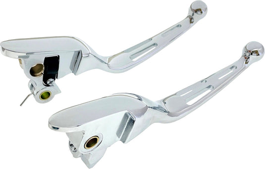 Harddrive 053846 Custom Levers - 3-Slot - Chrome