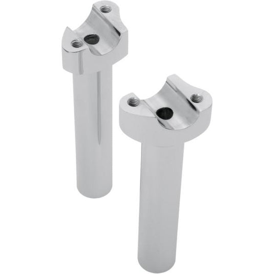 Drag Specialties 0602-0401 Forged Aluminum Straight Riser - 6.5in. - Chrome