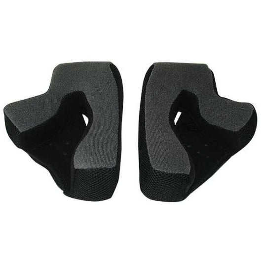 G-Max Cheek Pads for GM48 Helmet - Gray - Sm (25mm)