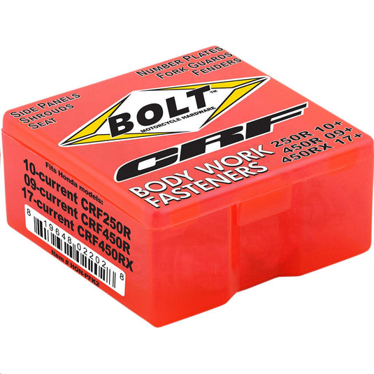 Bolt Mc Hardware HON-PFK2 Full Plastic Fastener Kit