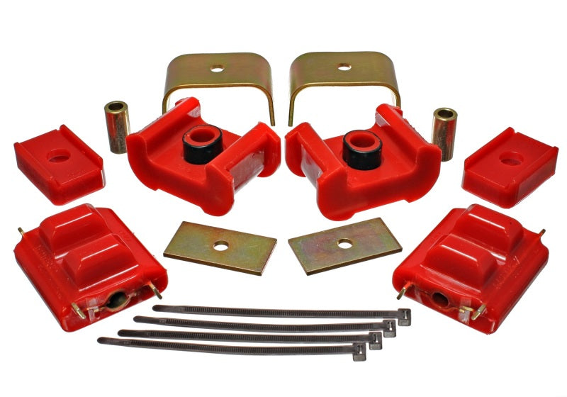 Load image into Gallery viewer, Energy Suspension 3.1124R ES Eng/Trans Combo Kit - Red
