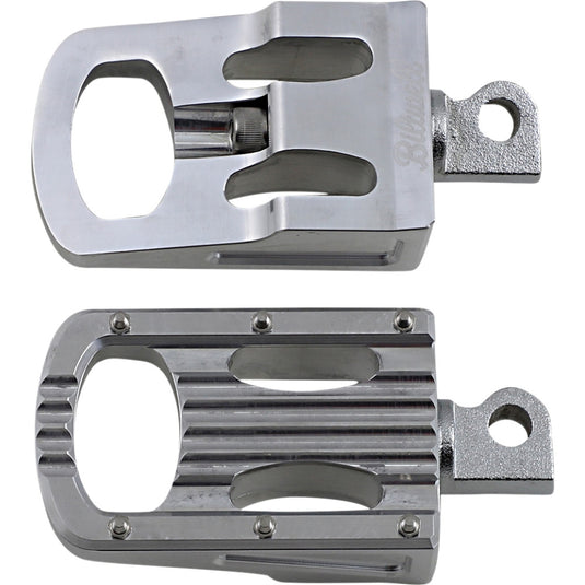 Biltwell Inc. 7005-303-01 Punisher Male-Mount Footpegs - Polished Regular