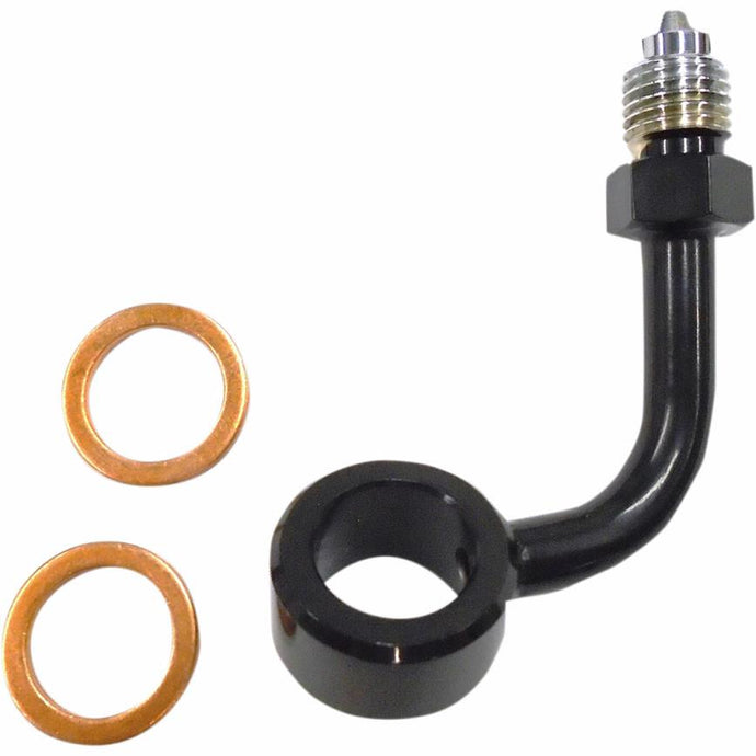 Magnum 47019 Trike Upper Brake Line Adapter - Black