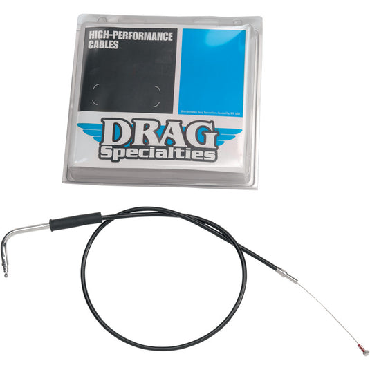 Drag Specialties 0651-0131 Black Vinyl Idle Cable - 26 1/2in.