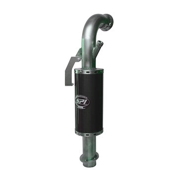 Straightline Performance 134-202 Lightweight Carbon Stainless Silencer