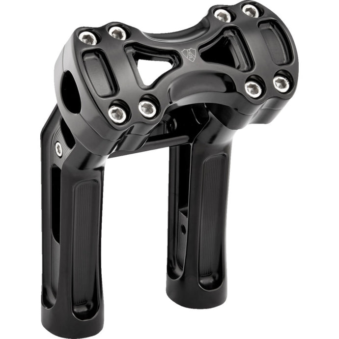 Arlen Ness 520-051 Method Kickback Handlebar Riser Without Softail Gauge Cutout - 7In.