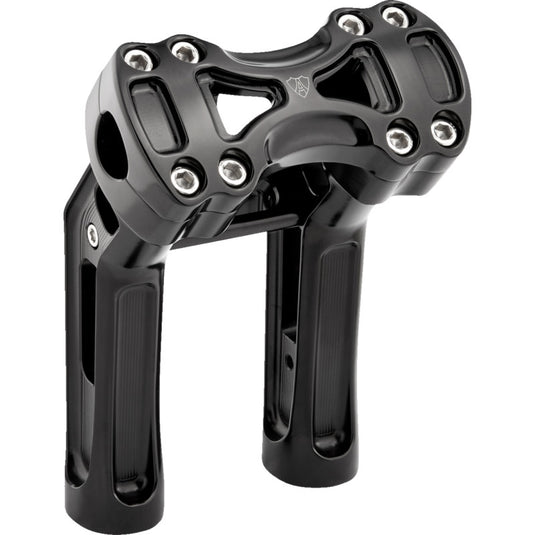 Arlen Ness 520-051 Method Kickback Handlebar Riser Without Softail Gauge Cutout - 7In.