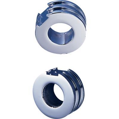 Drag Specialties DS-195085 Chrome Axle Adjuster Spacers