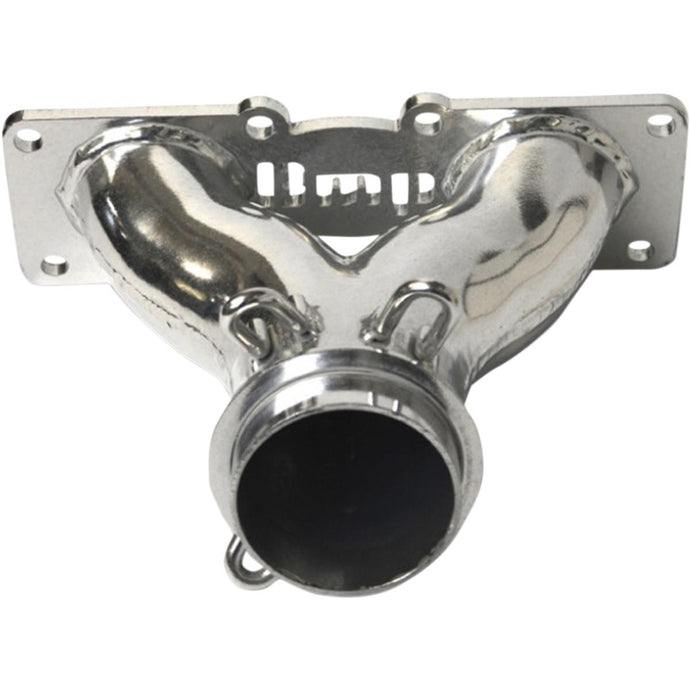 Bikeman Performance 03-301-C Y-Pipe Performance Exhaust Manifold - Ceramic Chrome