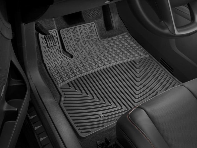 Weathertech W26-W70 WT Rubber Mats - Front - Blk