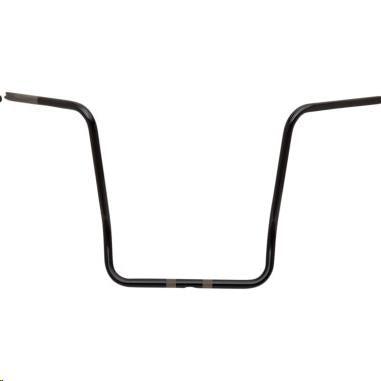 Drag Specialties 0601-5048 1in. Touring Ape Hanger Handlebar - 18in. - Gloss Black