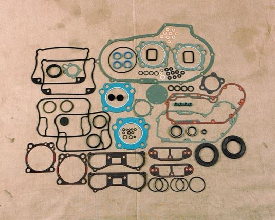James Gasket 17026-91 Complete Motor Gasket Set with Rubber Rocker Cover .045in. Head Gaskets