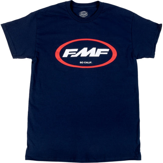 Fmf Racing Factory Classic Don T-Shirt (Medium, Navy/Red)