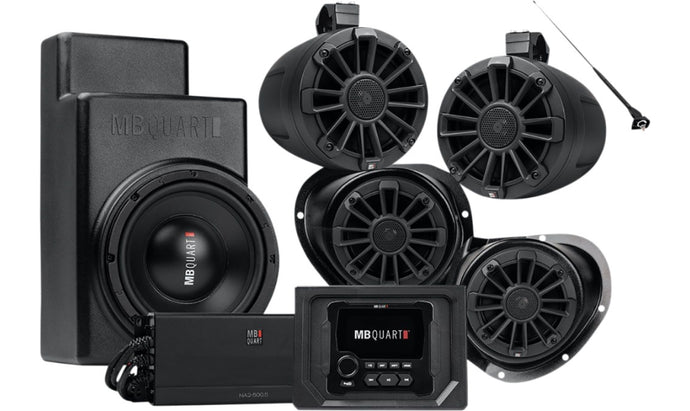 Mb Quart MBQG-STG5-1 Stage 5 Tuned Audio System Kit