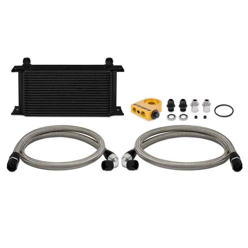 Load image into Gallery viewer, Mishimoto MMOC-ULTBK MM Oil Cooler - Univ - Tstat
