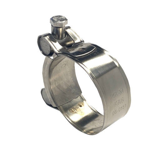 K&S Technologies 06-0151 Exhaust Pipe Clamp - 1.88 - 2.00
