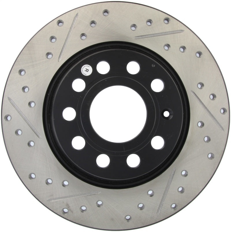 Load image into Gallery viewer, Stoptech 127.33099R ST Slot &amp; Drill Brake Rotors
