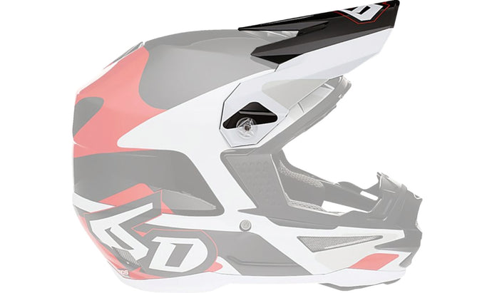 6D Visor for ATR-1 Helmet - Apex Red