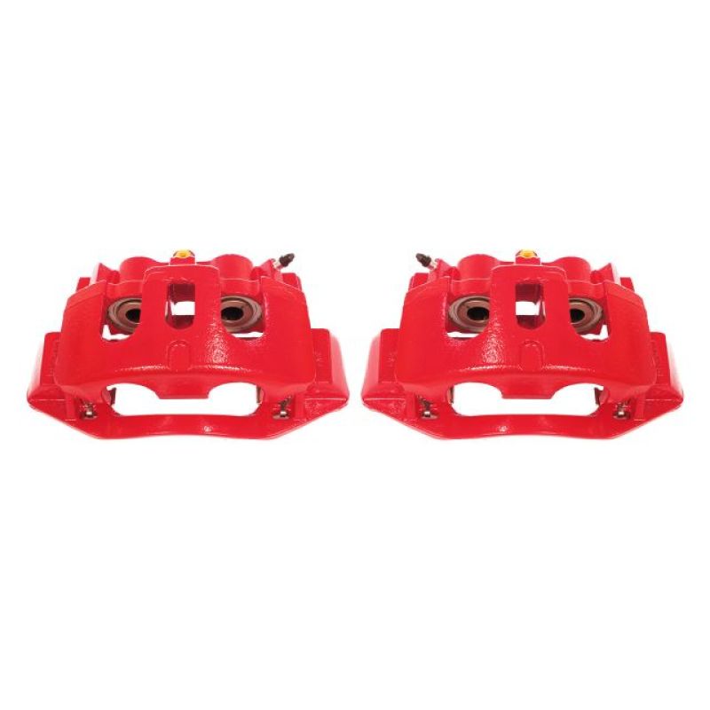 Load image into Gallery viewer, Powerstop S5306 PSB Red Calipers
