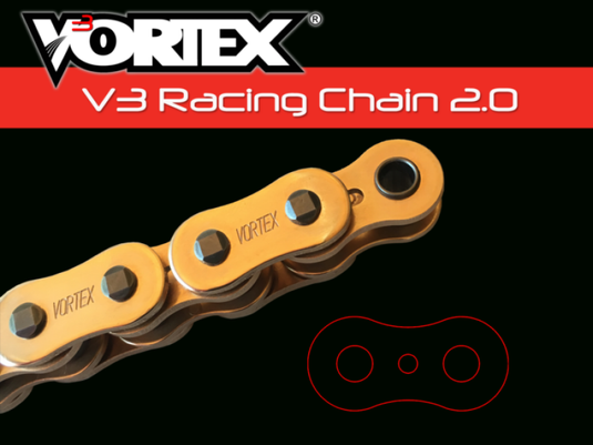 Vortex Racing G530SX3-116 VTX Chains