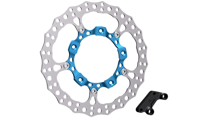 Arlen Ness 300-005 Big Brake Full Floating Rotor Kit - Blue