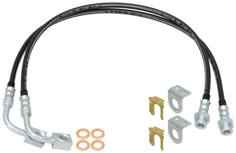 Load image into Gallery viewer, Rockjock CE-9807FBLK ROK Brake Hose Kits
