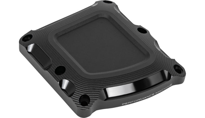 Performance Machine 0203-2021-SMB Race Series Transmission Cover - Black Ops