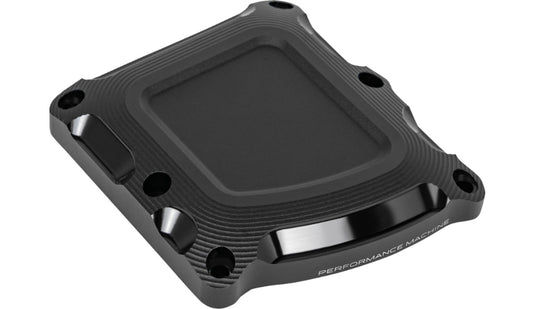 Performance Machine 0203-2021-SMB Race Series Transmission Cover - Black Ops