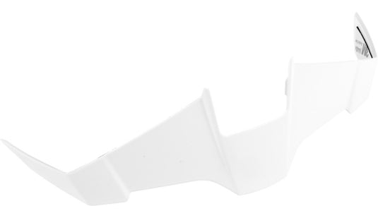 Icon Rear Spoiler for Threshold Helmet - Gloss White - XS/S
