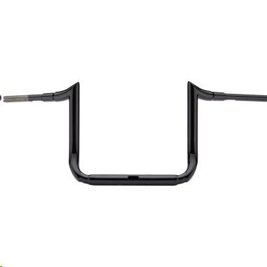 La Choppers LA-7356-12B 1-1/2in. Grande Prime Ape Handlebars - 12in. Rise - Black
