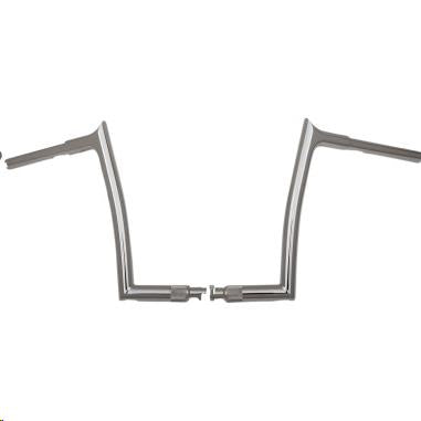 Fat Baggers, Inc. 908012 1-1/4in. EZ Install Pointed Top Handlebars - Chrome