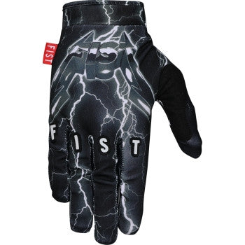 Fist Handwear Strapped Brady Baker Lightning Gloves (XX-Large, Black)