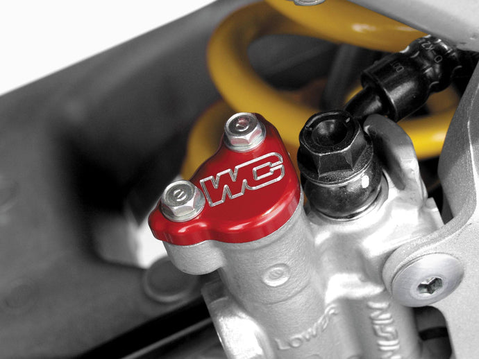 Works Connection 21-605 Rear Master Cylinder Cover - Red