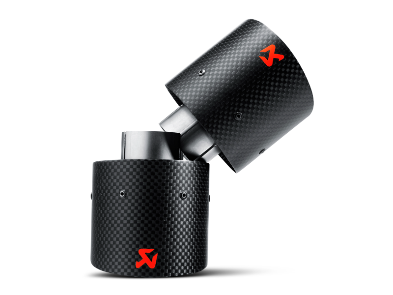 Load image into Gallery viewer, Akrapovic TP-MINR56/57-CA AKR Tail Pipe Set - Carbon
