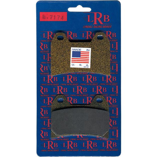 Lyndall Racing Brakes 7175-GPLUS Gold+ Brake Pads