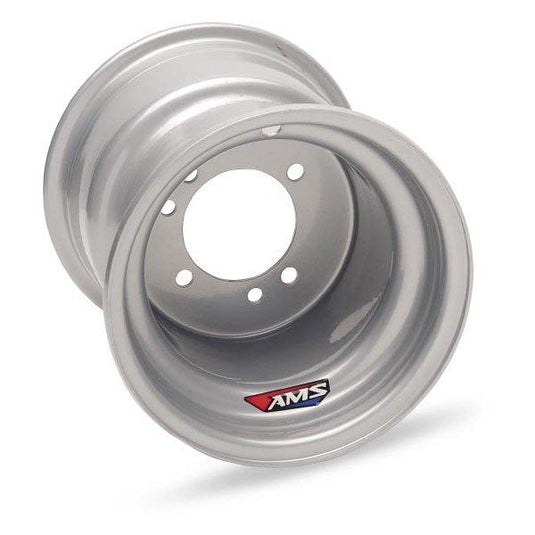 Ams 0813-697 Steel Replacement Wheel - 10x8 - 3+5 Offset - 4/110